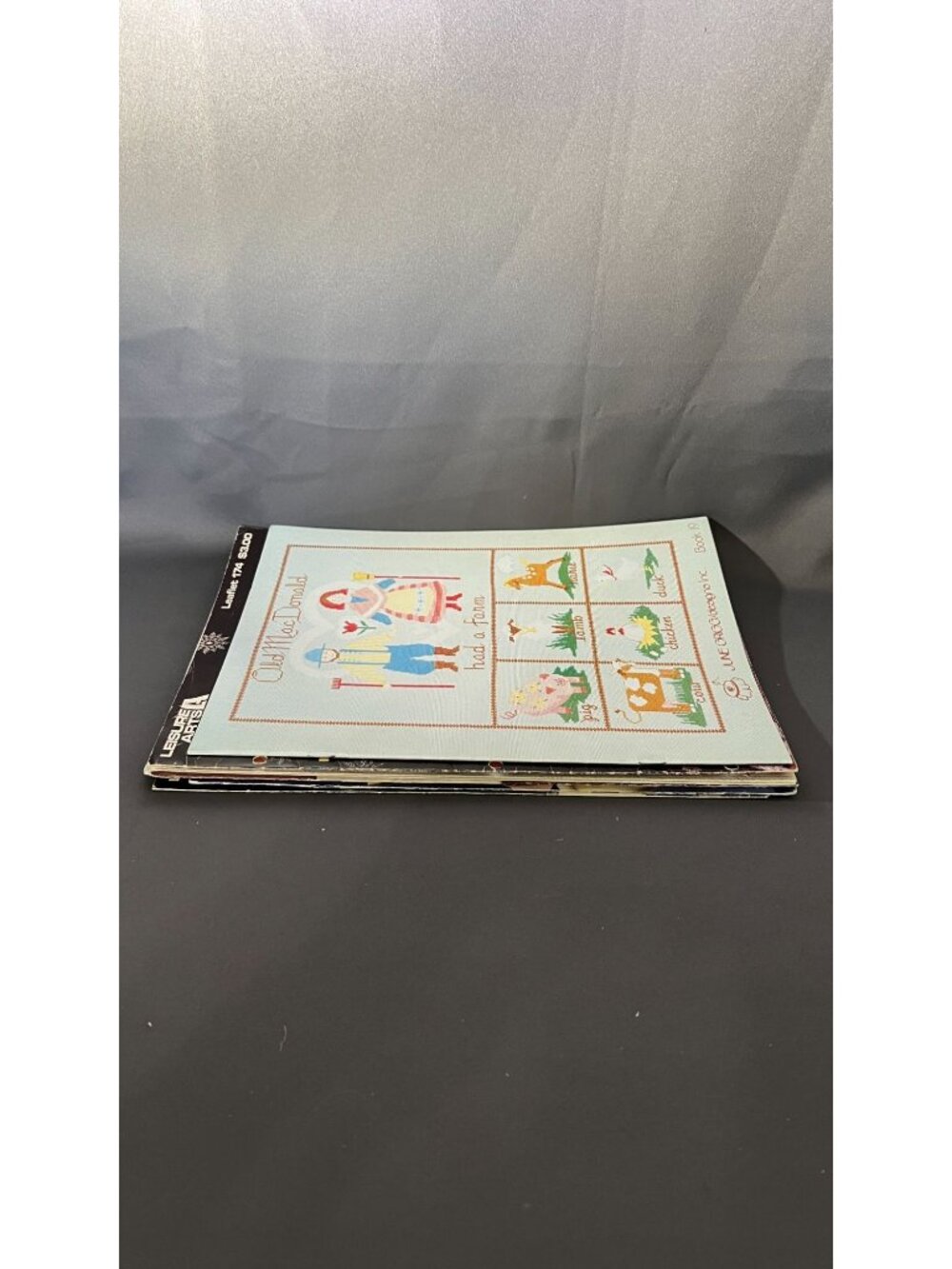 10 Leisure Arts Cross-Stitch Book Lot - Animal Seasonal & Baby